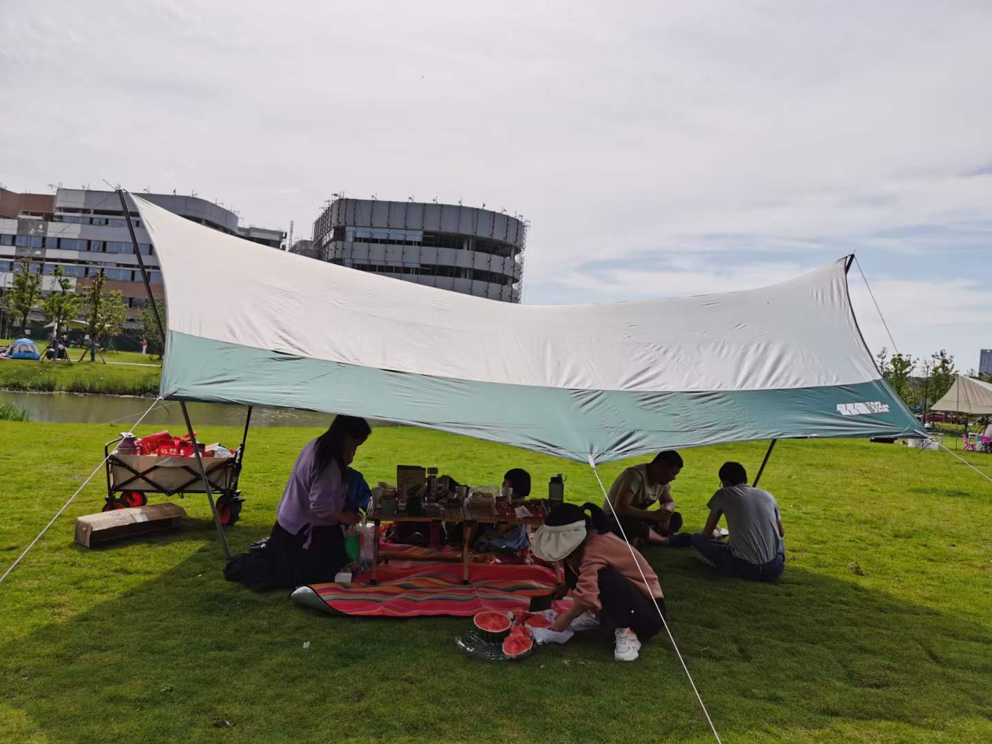 1. maj udendørs camping