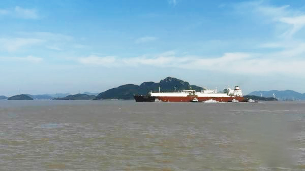 Ningbo har modtaget 50,9 milliarder kvadratmeter naturgas med ankomsten af ​​sit 500. LNG-fartøj
