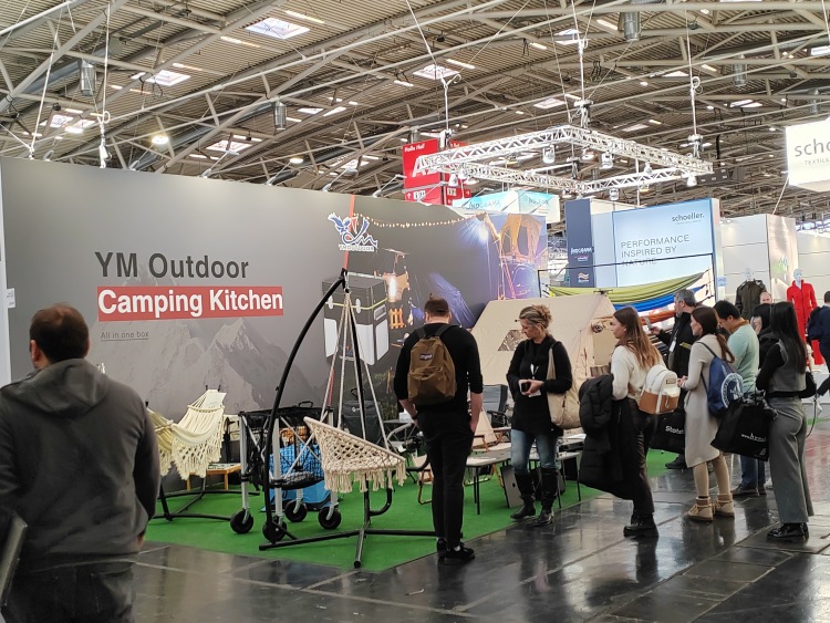 YMOUTDOOR 2023 år ISPO Outdoor Exhibition afslutter perfekt
