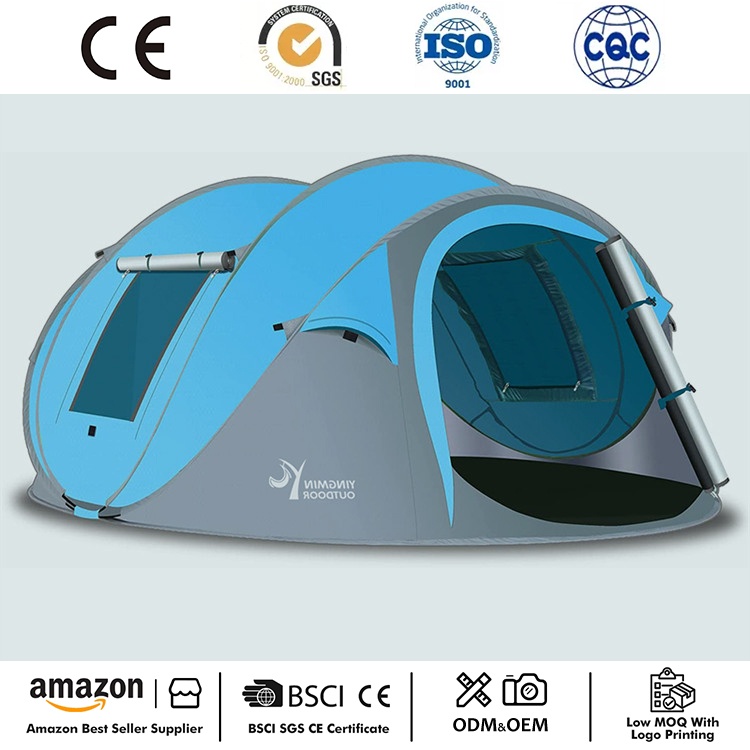 4 personers instant pop up campingtelt