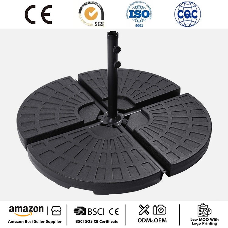 4 STK Ventilatorformet Paraply Base Stand