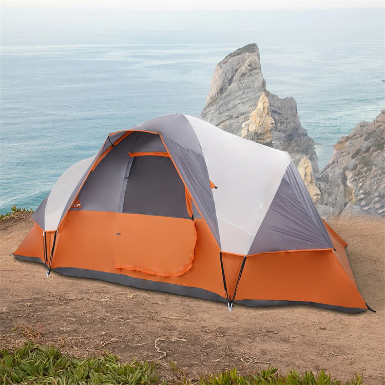 9 personers camping kuppeltelt