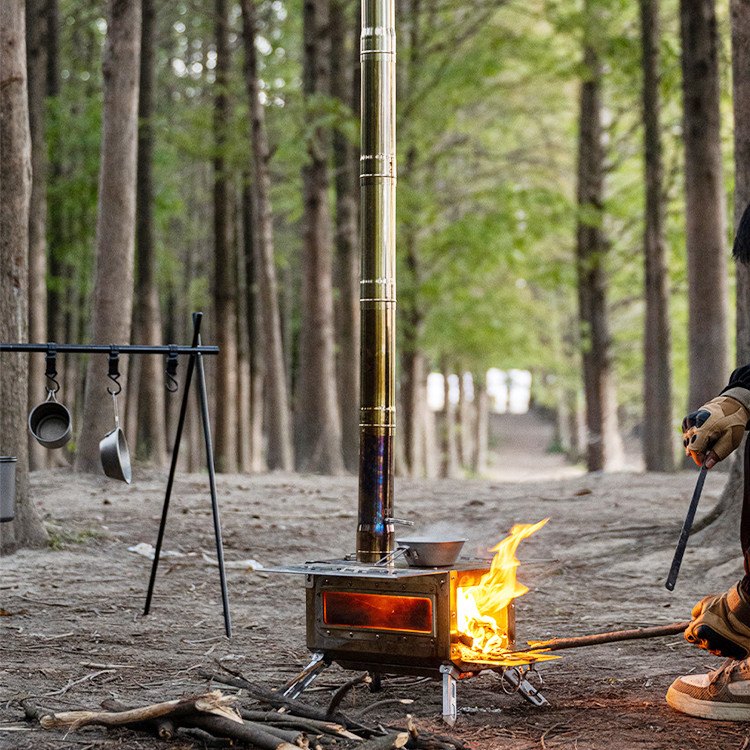 Camping Hot Telt Brændeovn