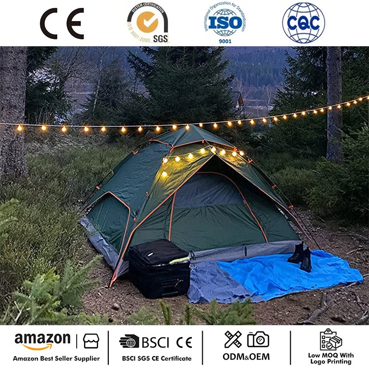 Camping Vandtæt Automatisk 3 Person Telt