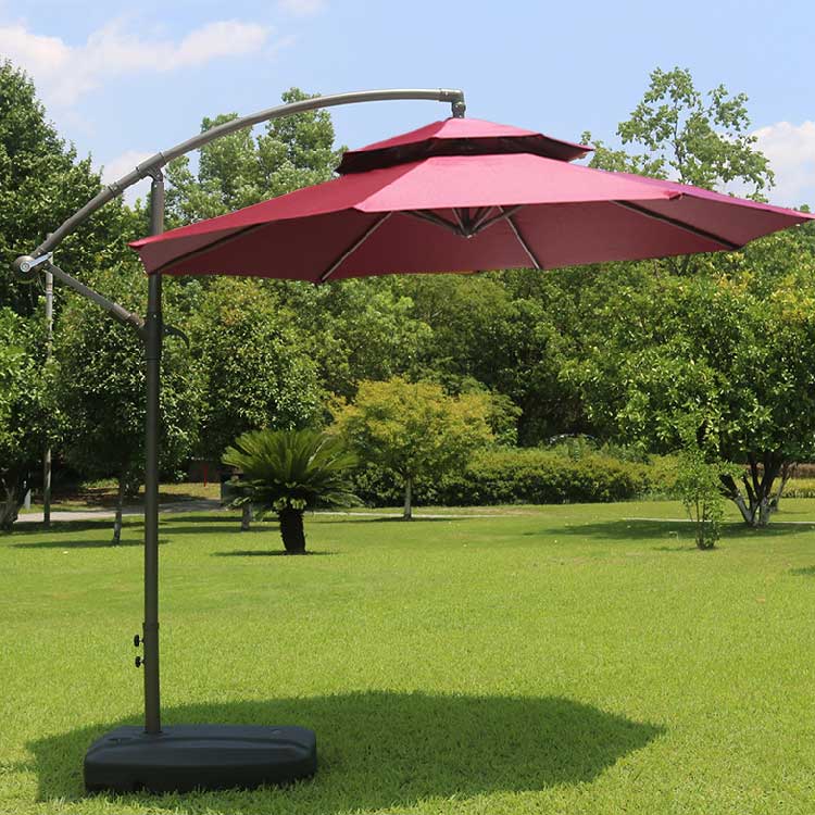 Cantilever terrasse paraply