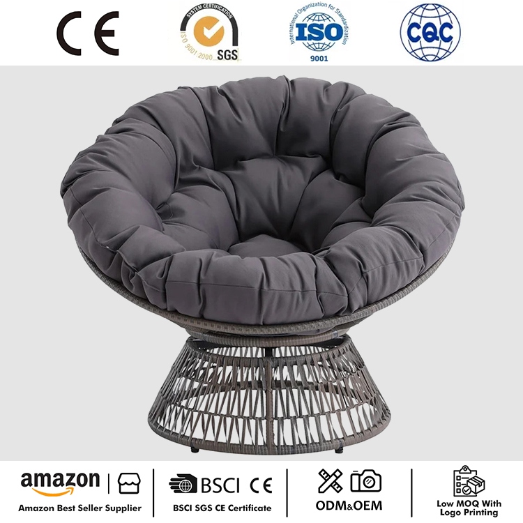 Klassisk drejelig Papasan stol