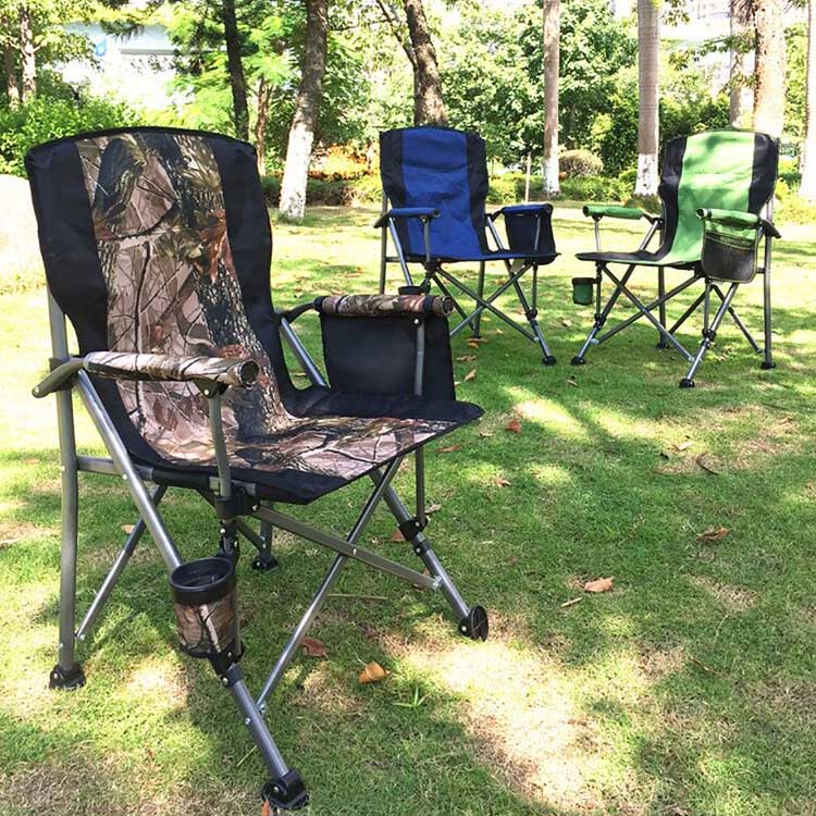 Bærbar campingklapstol